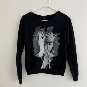 2pac Keep Ya Head Up Sweatshirt XS